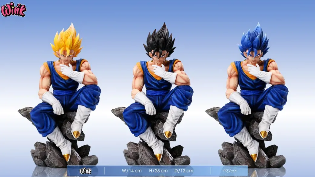 Sitting Series 005 Vegetto - Dragon Ball Resin Statue - Wink Studio