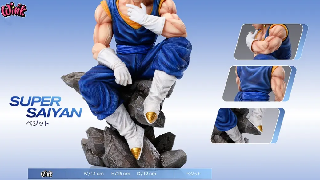 Sitting Series 005 Vegetto - Dragon Ball Resin Statue - Wink Studio