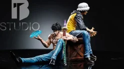 Sitting Seven Warlords of the Sea Series 002 Trafalgar D. Water Law - ONE PIECE Resin Statue - BT Studios