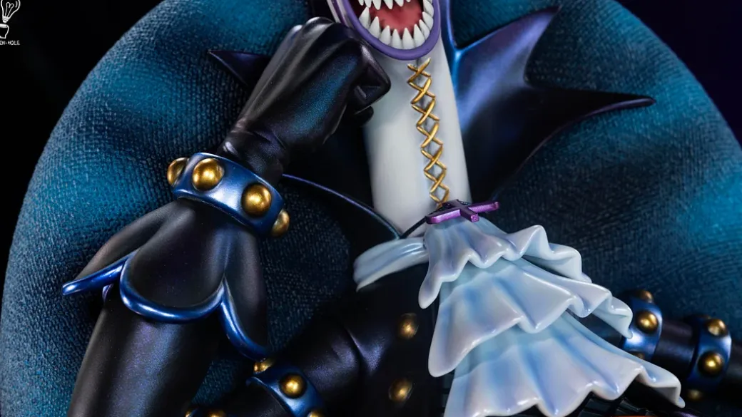 Sitting Seven Warlords of the Sea Series 002 Sitting Gecko Moria - ONE PIECE Resin Statue - Brain Hole Studio