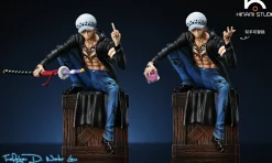 Sitting Trafalgar D. Water Law - ONE PIECE Statue - HINAMI Studio