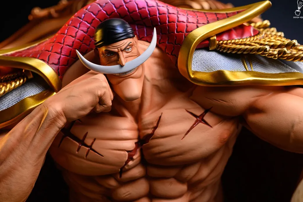 Sitting Whitebeard Edward Newgate - ONE PIECE Resin Statue - Brain Hole Studio