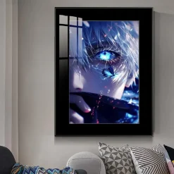 Six Eyes Satoru Gojo Decorative Painting - Jujutsu Kaisen Decorative Painting - JuZi Studio