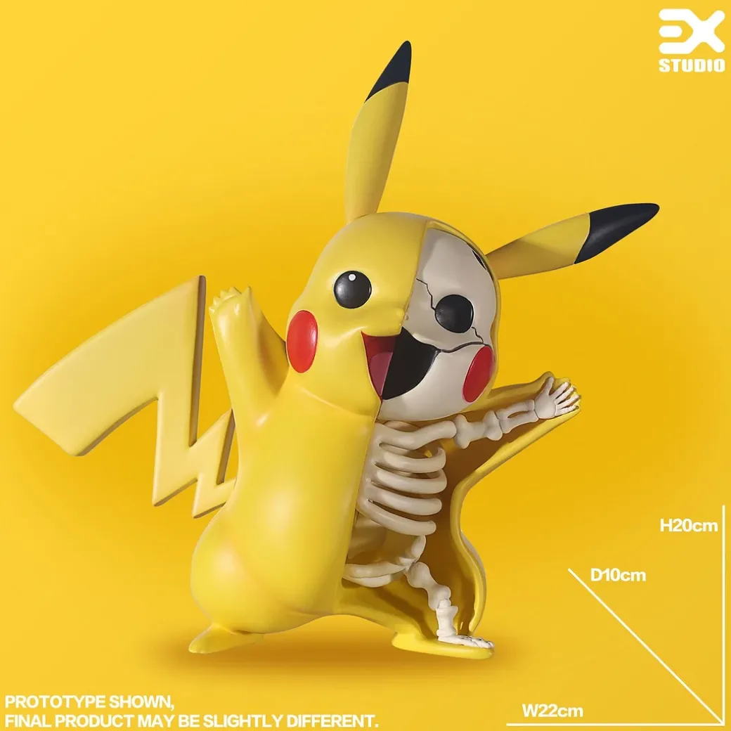Skeleton Pikachu - Pokemon Resin Statue - EX Studio