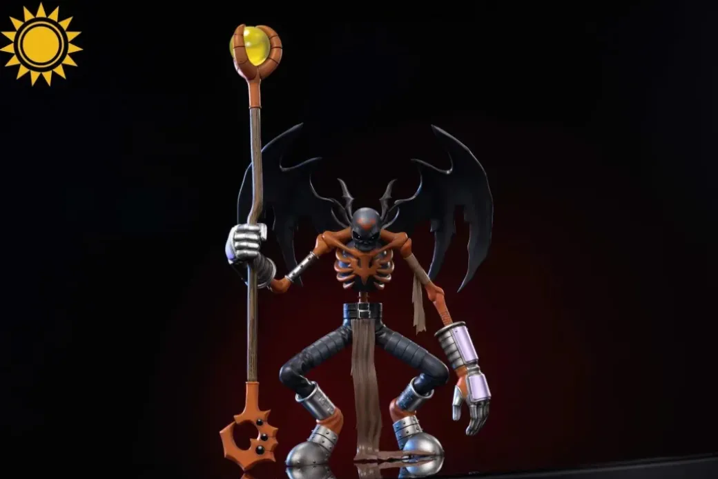 SkullSatamon - Digimon Resin Statue - TaiYangMoWan Studio