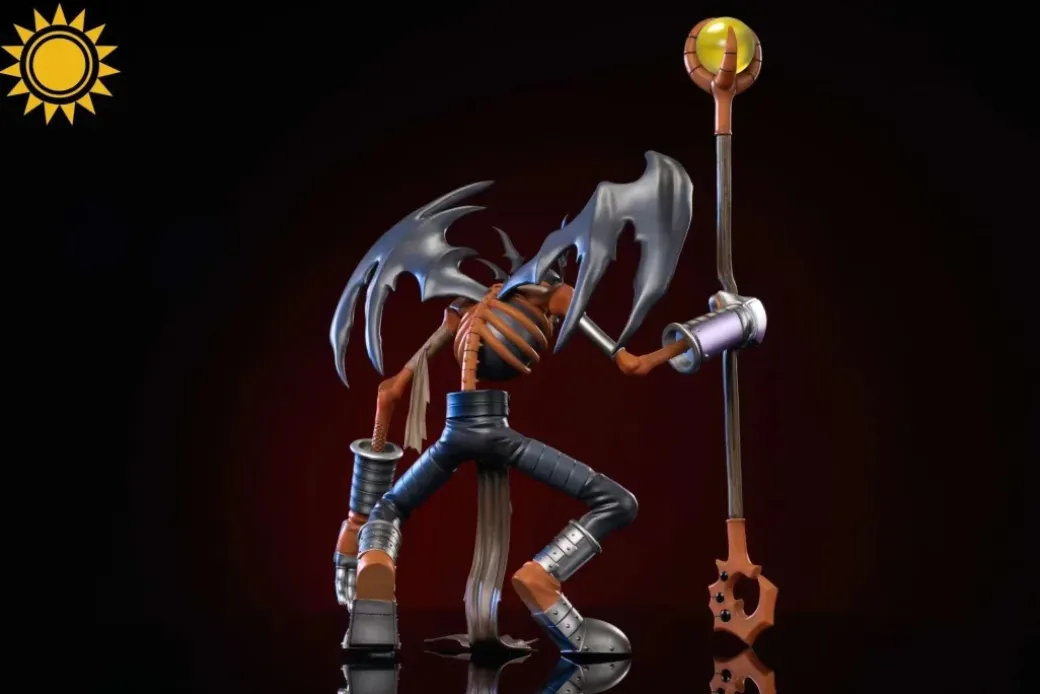 SkullSatamon - Digimon Resin Statue - TaiYangMoWan Studio