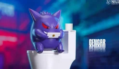 Slacking Off Gengar - Pokemon Resin Statue - NiuZi Studio
