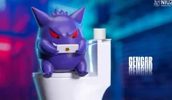 Slacking Off Gengar - Pokemon Resin Statue - NiuZi Studio