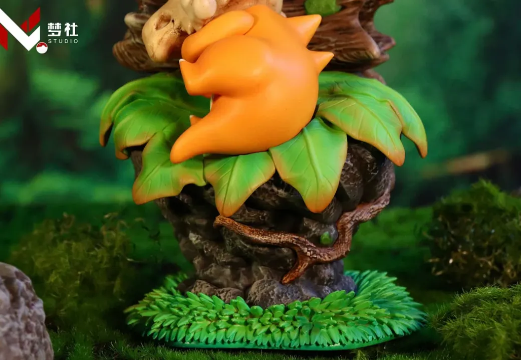Sleeping Cubone - Pokemon Statue - MengShe Studio