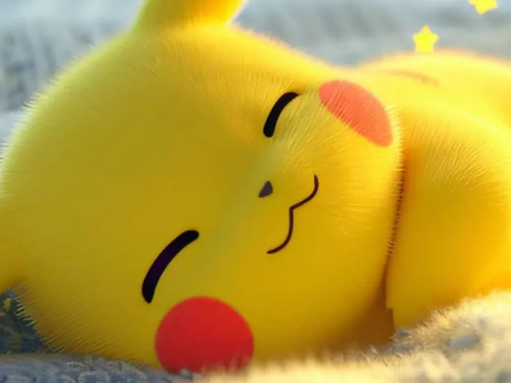 Sleeping Pikachu Decorative Painting - Pokemon - Xingkong Studio