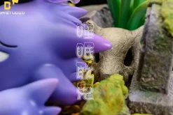 Sleeping Series 009 Gengar Family - Pokemon Resin Statue - DM Studios