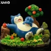 Sleeping Series 010 Snorlax Family - Pokemon Resin Statue - DM Studios