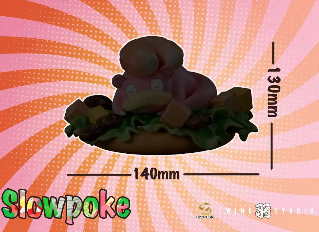 Slowpoke Sandwich - Pokemon Resin Statue - Wing Studio