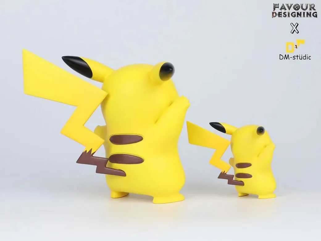Small & Big & 1/1 Scale Cute Beckon Pikachu - Pokemon Resin Statue - FD Studios