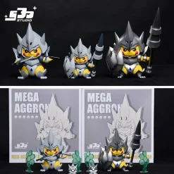 Small & Big Scale Aggron Cosplay Pikachu - Pokemon Resin Statue - SJD Studio