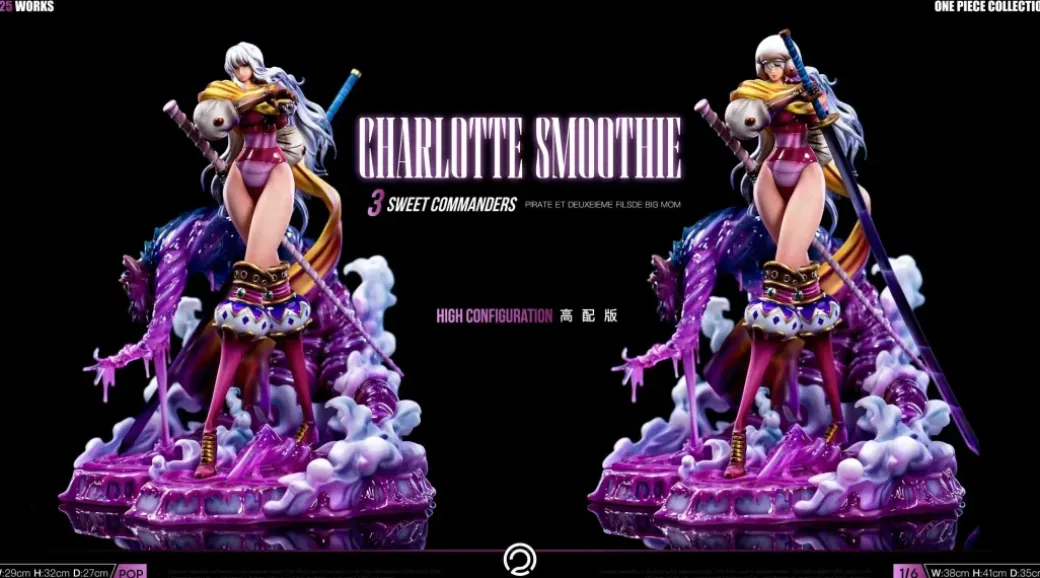 Small & Big Scale Charlotte Smoothie - ONE PIECE Resin Statue - C2 Studio