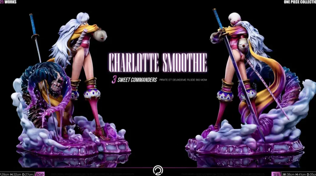 Small & Big Scale Charlotte Smoothie - ONE PIECE Resin Statue - C2 Studio