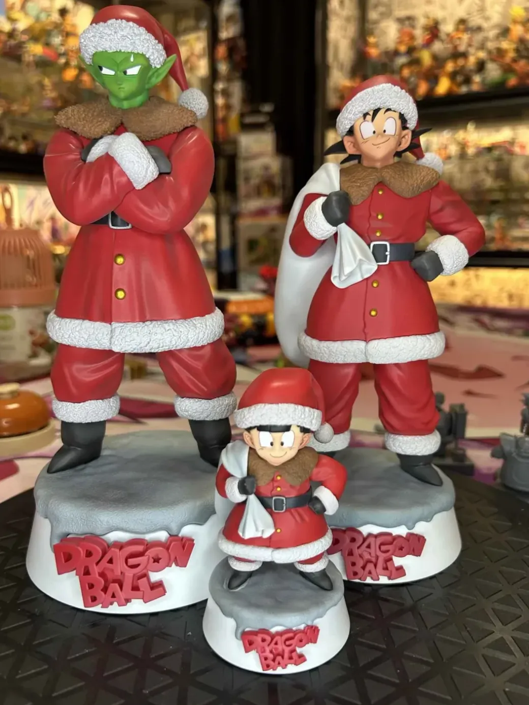 Small & Big Scale Christmas Piccolo & Son Gohan - Dragon Ball Resin Statue - ShiGuangJiMoWan Studio