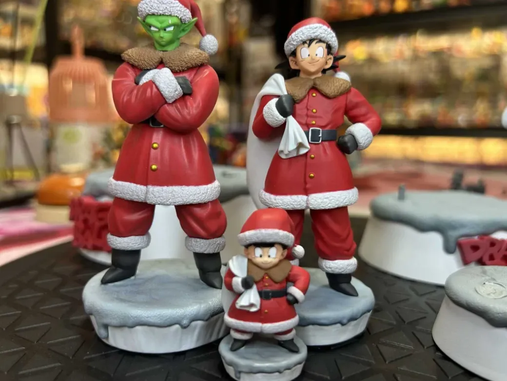 Small & Big Scale Christmas Piccolo & Son Gohan - Dragon Ball Resin Statue - ShiGuangJiMoWan Studio
