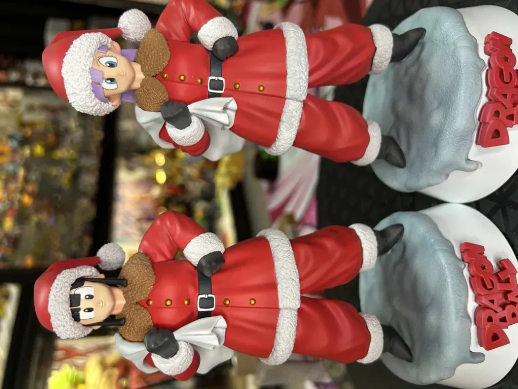 Small & Big Scale Christmas Bulma & Chi-Chi - Dragon Ball Resin Statue - ShiGuangJiMoWan Studio