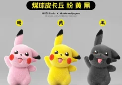 Small & Big Scale Coalball Pikachu - Pokemon Resin Statue - New's Studio