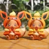 Small & Big Scale Flareon Cosplay Eevee - Pokemon Resin Statue - DM Studios