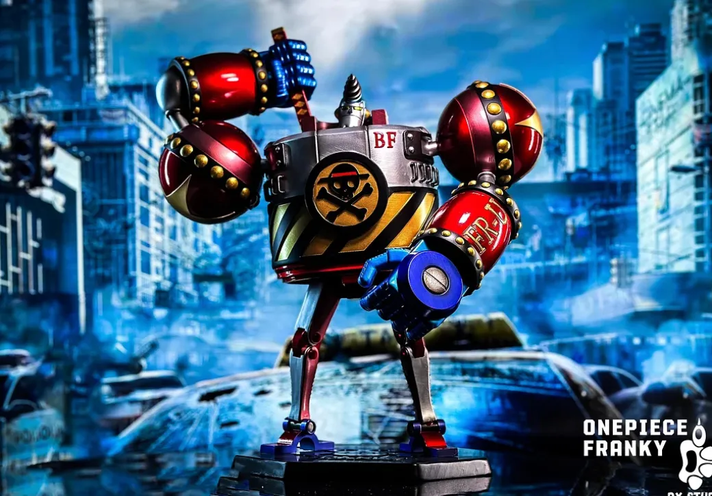 Small & Big Scale General Franky - ONE PIECE Resin Statue - Dx studio