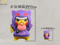Small & Big Scale Gengar Hoodie Cosplay Pikachu - Pokemon Resin Statue - DM Studios