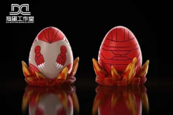 Small & Big Scale Groudon Pokemon Egg - Pokemon Resin Statue - DaoDan Studio
