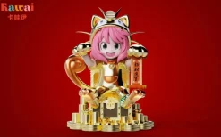 Small & Big Scale Lucky Meowth Cosplay Anya Forger - Pokemon SPY X FAMILY Resin Statue - Kawai Studio
