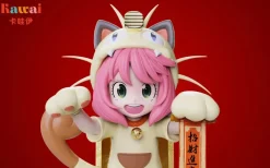 Small & Big Scale Lucky Meowth Cosplay Anya Forger - Pokemon SPY X FAMILY Resin Statue - Kawai Studio