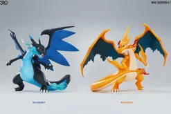Small & Big Scale Mega Charizard X & Mega Charizard Y - Pokemon Resin Statue - Unlimited Studios
