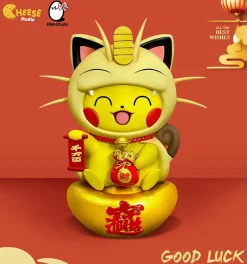 Small & Big Scale Meowth Cosplay Pikachu - Pokemon Resin Statue - CHEESE Studio