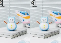 Small & Big Scale Snowman Ver. Snorlax - Pokemon Resin Statue - TK Studio