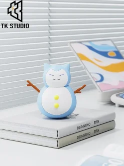 Small & Big Scale Snowman Ver. Snorlax - Pokemon Resin Statue - TK Studio