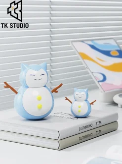 Small & Big Scale Snowman Ver. Snorlax - Pokemon Resin Statue - TK Studio