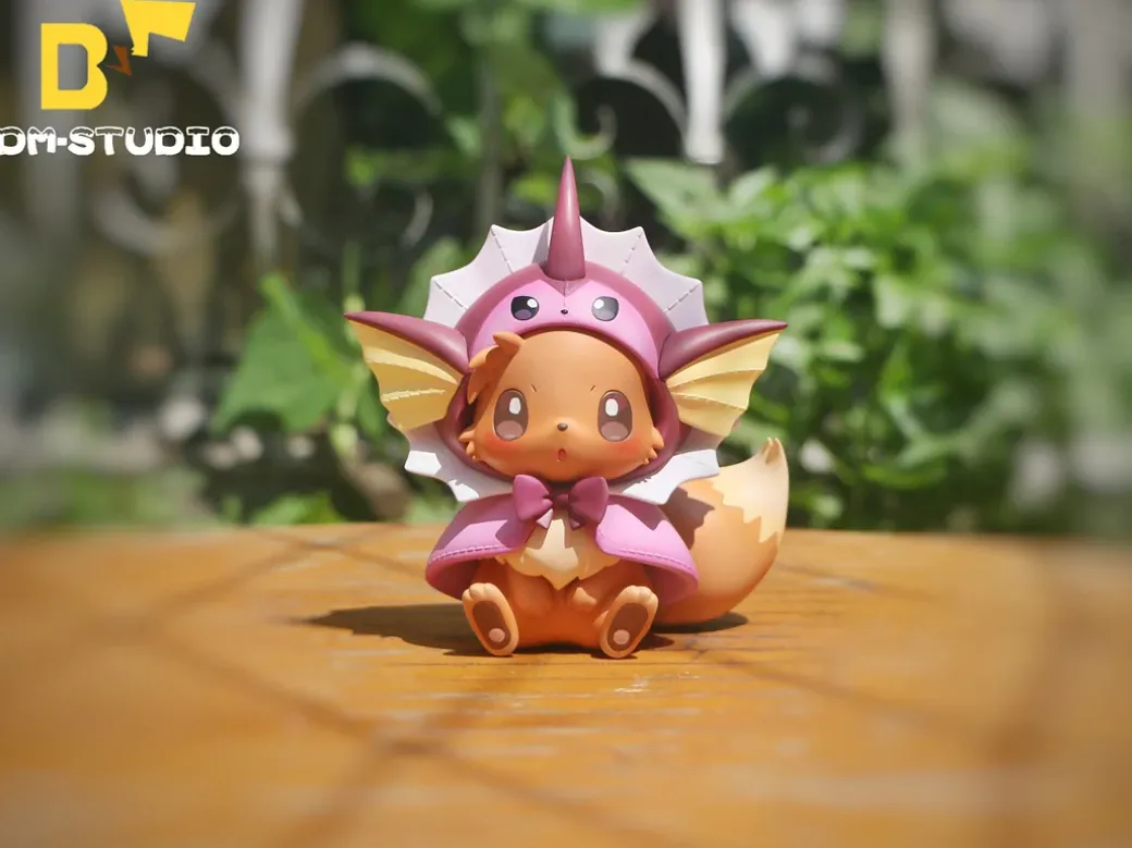 Small & Big Scale Vaporeon Cosplay Eevee - Pokemon Resin Statue - DM Studios