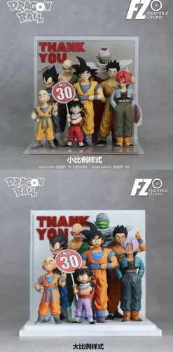 Small & Big Scale Z Fighters - Dragon Ball Statue - Fighter Z Studio