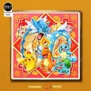 Small & Big Size Decorative Paint of Chinese New Year Special Ver. Pokemon - Pokemon Decorative Painting - Mystical Art Studios
