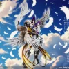 Small & Plus Scale Holy Angemon - Digimon Resin Statue - My-Studio