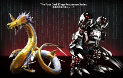 Small & Plus Scale Metal Seadramon & Chaos Seadramon - Digimon Resin Statue - My-Studio