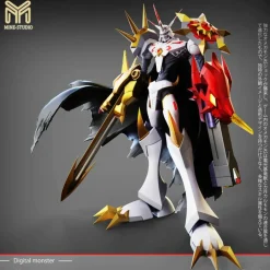 Small & Plus Scale Omegamon Alter-S - Digimon Resin Statue - My-Studio