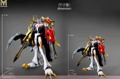 Small & Plus Scale Omegamon Alter-S - Digimon Resin Statue - My-Studio