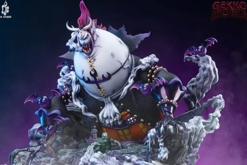 Small Scale Rampage Gecko Moria - ONE PIECE Resin Statue - Dx Studio