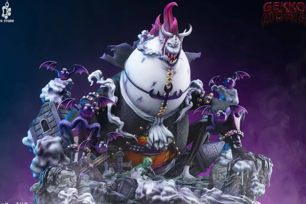Small Scale Rampage Gecko Moria - ONE PIECE Resin Statue - Dx Studio