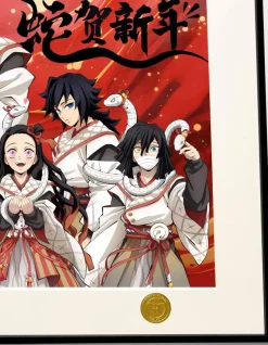 Snake Year Celebration Decorative Painting - Demon Slayer: Kimetsu No Yaiba - H-TWO Studio