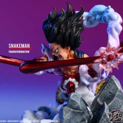 Snakeman Transformation Luffy - ONE PIECE Resin Statue - YZ Studios