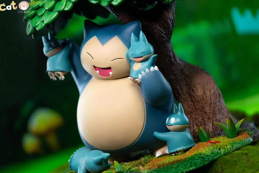 Snorlax - Pokemon Resin Statue - Cat o Studio