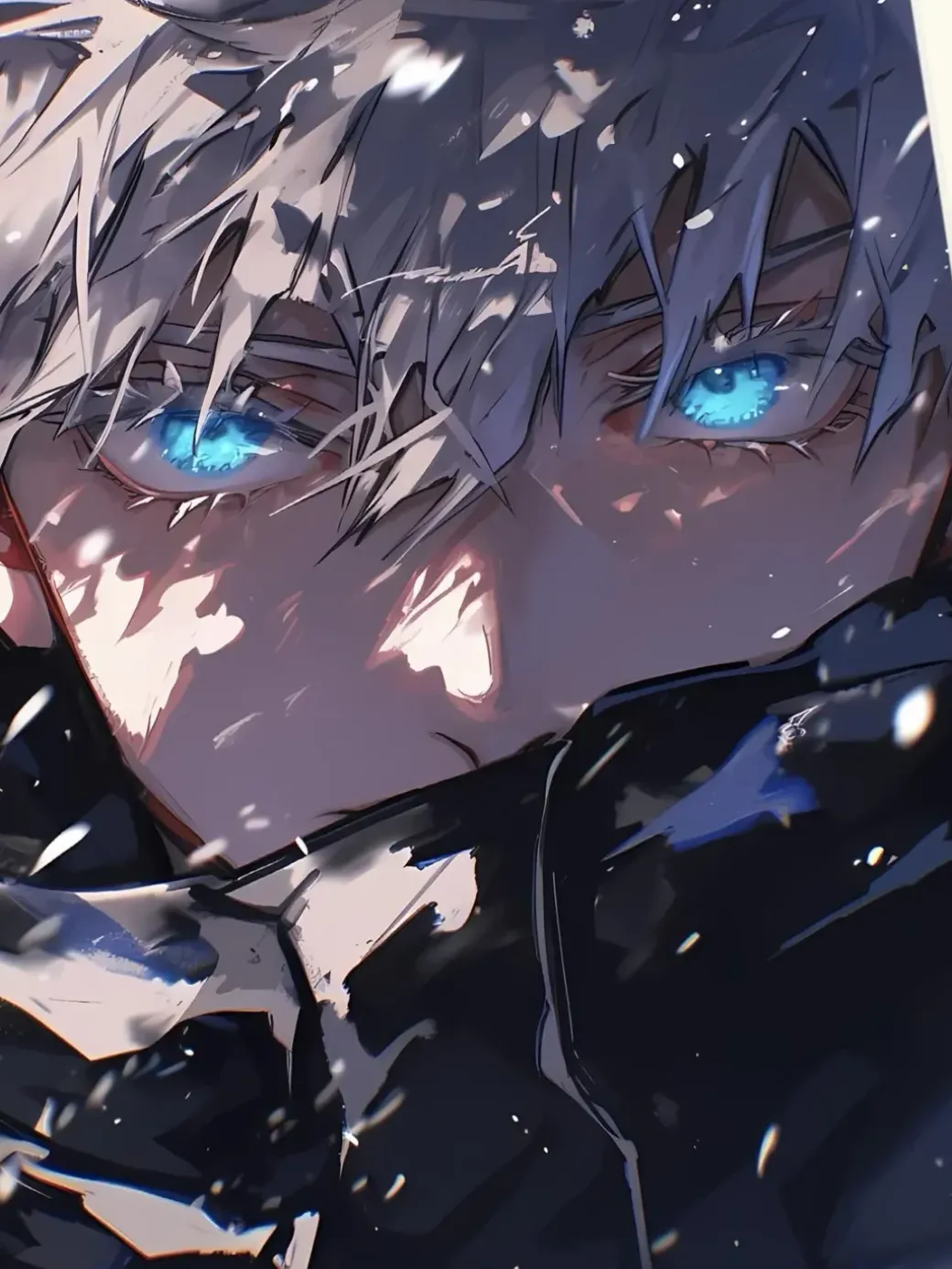 Snowstorm Satoru Gojo Decorative Painting - Jujutsu Kaisen - Xingkong Studio
