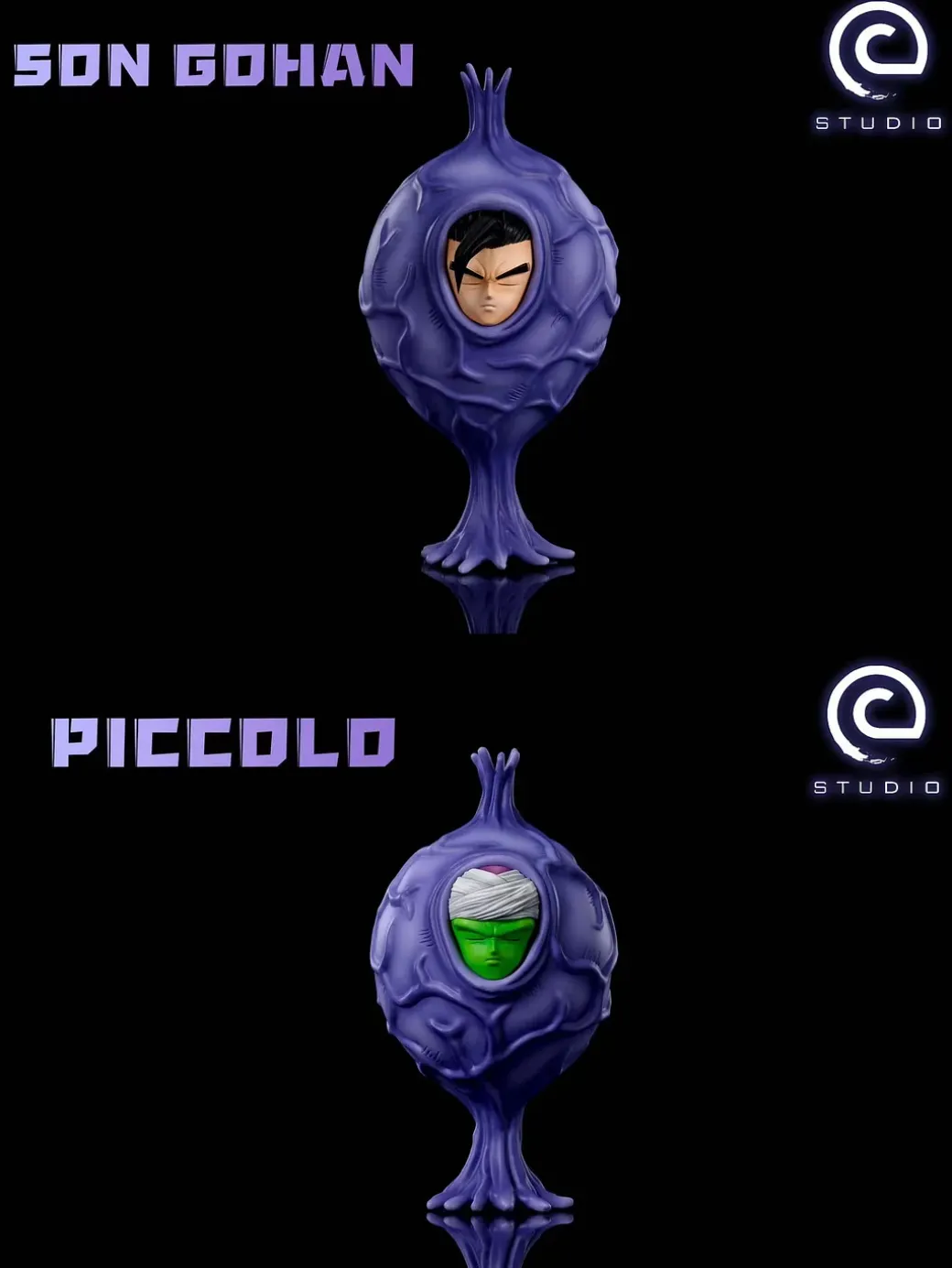 Son Gohan & Piccolo inside the Super Buu - Dragon Ball Statue - C-Studios
